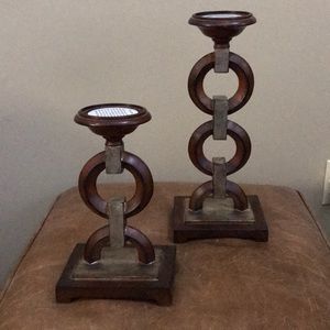 Candleholders - two sizes